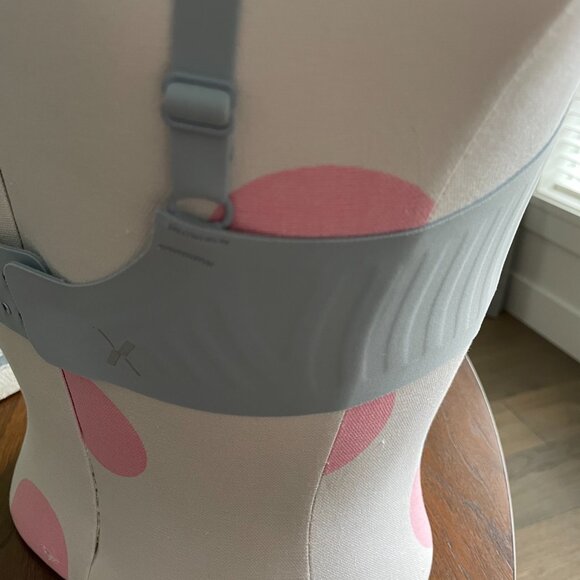 Knix Revolution V-Neck Bra #1 Seller Wireless Med. Support Light Blue Sz S+ NWOT - Picture 5 of 14